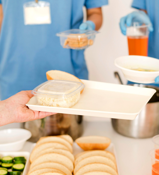 des étiquettes aseptiques pour les repas hospitaliers