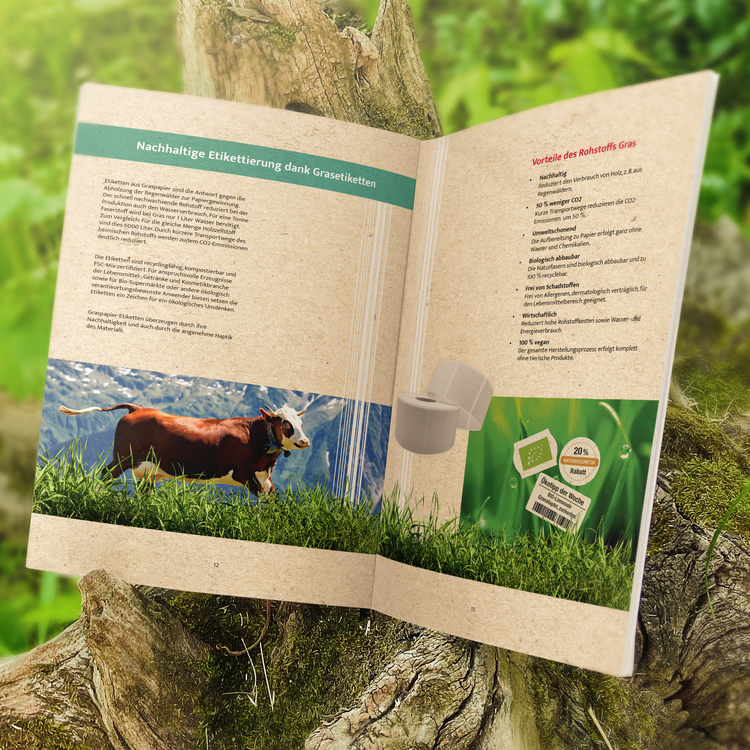Étiquettes d'herbe