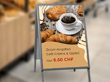 Chevalets publicitaires